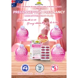 Thumbnail Viên Uống Bổ Sung Vitamin Tổng Hợp Cho Bà Bầu Nature's Way PreConception Pregnancy Breastfeeding Plus – Hộp 30 Viên 1
