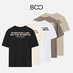 Thumbnail Áo Thun BOO Unisex Regular In Graphic Everyday Life On The Streets chất liệu cao cấp, thoáng mát 1