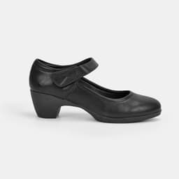 Thumbnail Kaleea - Giày Cao Gót Nữ Đi Siêu Êm Đế Vuông Quai Dán Đế Cao 5p - K02 2