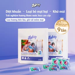 Thumbnail [MUA 1 TẶNG 1] Viên Giặt Hương Nước Hoa Joykity Công Thức 3in1 Dịu Nhẹ An Toàn Cho Da Lưu Hương 24 Tiếng Túi 20V 1