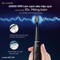 Thumbnail Bàn chải đánh răng Lumias SET-900B/SET-900W/SET-900P 1