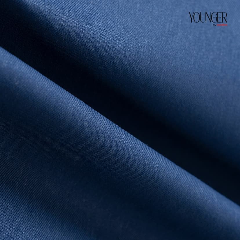 Ảnh Bộ đồ nữ YOUNGER BY CARDINA chất liệu thô kaki áo phối cổ sơ mi phối vạt áo trẻ trung năng động 5YBKN01 4