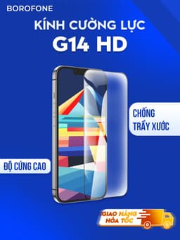 Thumbnail Kính cường lực iphone Hoco G14 dành cho X 11 12 13 14 15 16, độ cứng cao, siêu mượt. 1