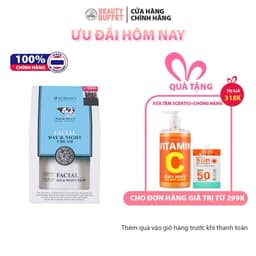 Thumbnail Kem dưỡng sáng da mặt ngày và đêm Scentio Milk Plus Bright And White Facial Day & Night Cream 50ml 1