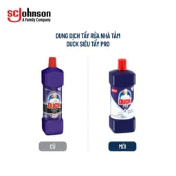 Thumbnail DUCK Combo 2 Tẩy Rửa Nhà Tắm Siêu Tẩy Pro 1800ml/Chai 1