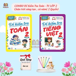 Thumbnail Combo Bài tập Tuần, Đề kiểm tra Toán và Tiếng việt Lớp 2 - Chân trời Sáng tạo, cả năm học  (4 cuốn) 4