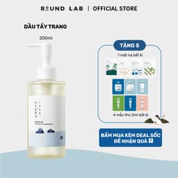 Thumbnail Round Lab Dầu Tẩy Trang 1025 Dokdo Cleansing Oil 200ml làm sạch lớp trang điểm và bụi mịn 1