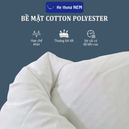Thumbnail Niệm Topper dày 9cm He thong NEM Cao Cấp Tấm Nệm Đệm Topper Toper Trải Giường Tăng Tiện Nghi Chuẩn Khách Sạn 5 Sao 3