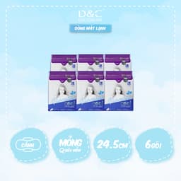 Thumbnail Băng vệ sinh thảo dược Glamiss Cool ban ngày 24.5 cm Combo 6 gói 1