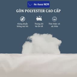 Thumbnail Nệm Topper Dày 9cm He thong NEM Cao Cấp Chính Hãng Tấm Nệm Đệm Topper Toper Làm Mềm Đệm Nệm Trải Giường Xuất Nhật 3