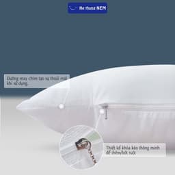 Thumbnail Ruột Gối Vuông Tựa Lưng Trang Trí Sofa He thong NEM Chính Hãng Vỏ Gối Ôm Tựa Lưng Vuông Trang Trí Ghế Sofa 45x45cm 2