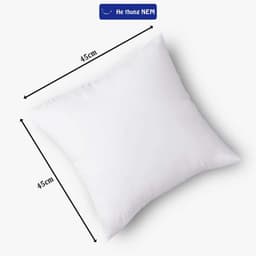 Thumbnail Ruột Gối Vuông Tựa Lưng Trang Trí Sofa He thong NEM Chính Hãng Vỏ Gối Ôm Tựa Lưng Vuông Trang Trí Ghế Sofa 45x45cm 1