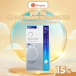Thumbnail Mặt Nạ Dưỡng Trắng Da TRANSINO - Whitening MASK EX Hộp 4 Miếng 1