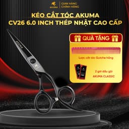 Thumbnail Bộ Kéo Cắt Tóc AKUMA CV26 6 Inch Thép Nhật Cao Cấp - Akuma.vn 1