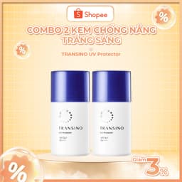 Thumbnail Combo 2 Kem chống nắng trắng sáng UV TRANSINO 2