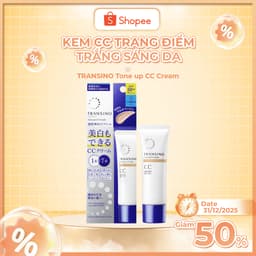 Thumbnail KEM NỀN NÂNG TÔNG TRẮNG SÁNG - TRANSINO Tone Up CC Cream 30g 2