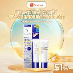 Thumbnail KEM NỀN NÂNG TÔNG TRẮNG SÁNG - TRANSINO Tone Up CC Cream 30g 1