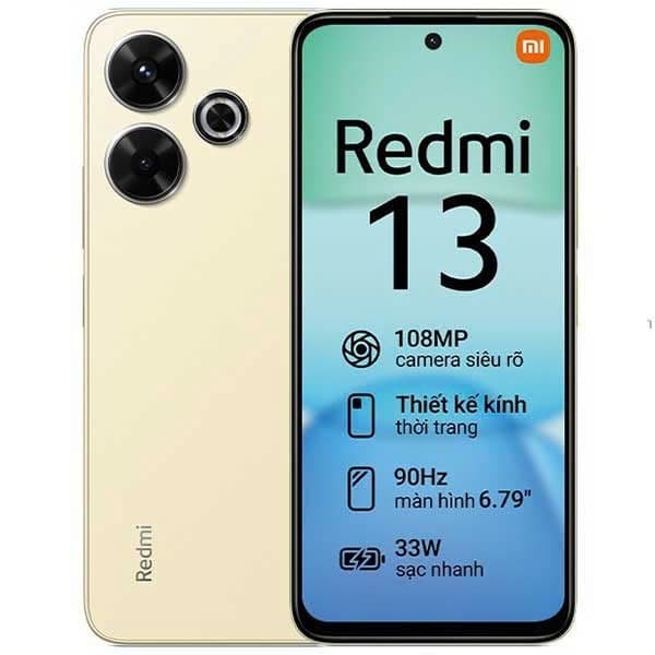 Ảnh Điện Thoại Xiaomi Redmi 13 6GB/128GB - Hàng Chính Hãng 3