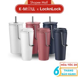 Thumbnail Ly giữ nhiệt LocknLock Bucket Tumbler 540ml LHC4268 LHC4269 , thép không gỉ , có quai xách - K-MALL 1