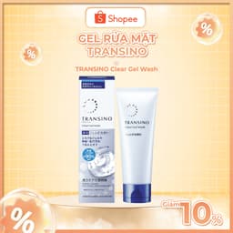Thumbnail GEL RỬA MẶT - TRANSINO Clear Gel Wash 110g 1