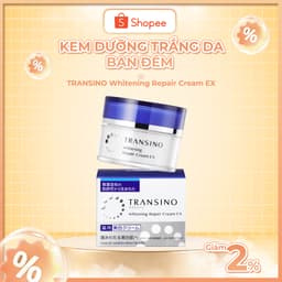 Thumbnail Kem Dưỡng Trắng Da Ban Đêm - TRANSINO Whitening Repair Cream EX 35G 3