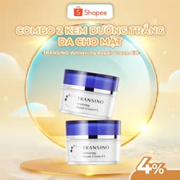 Thumbnail Combo 2 Kem Dưỡng Trắng Da Cho Mặt TRANSINO Whitening Repair Cream EX. 1