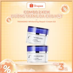 Thumbnail Combo 2 Kem Dưỡng Trắng Da Cho Mặt TRANSINO Whitening Repair Cream EX. 2