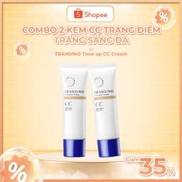Thumbnail Combo 2 Kem CC Trang Điểm Trắng Sáng Da TRANSINO 2