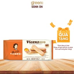 Thumbnail Bánh champagne thơm đậm mùi trứng tươi và vani làm bánh Tiramisu Ladyfingers Vicenzovo Vicenzi Ý 200g 1
