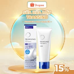 Thumbnail Sữa rửa mặt TRANSINO  - TRANSINO clear wash 100G 1
