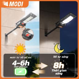 Thumbnail Đèn Năng Lượng Mặt Trời MODI SOLAR, Đèn Led Năng Lượng Mặt Trời Chip Led Siêu Sáng 3