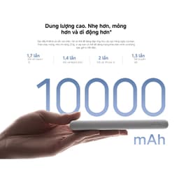 Thumbnail Sạc Dự Phòng Xiaomi Power Bank 10000mAh 22.5W Lite TH | Sạc Nhanh | Sạc Cùng Lúc Nhiều Thiết Bị | Bảo Hành 12 Tháng 4