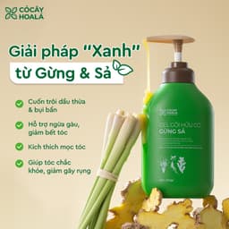 Thumbnail Dầu Gội Thảo Dược Cỏ Cây Hoa Lá Gừng Sả Kích Mọc Tóc, Hỗ Trợ Giảm Bết Dầu 500g 2