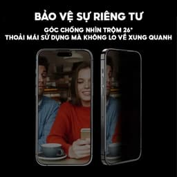 Thumbnail Kính Cường Lực 9D Chống Nhìn Trộm Không Lẹm Viền Kuzoom Chống Bám Bụi Màng Loa X-11-12-13-14-15-16.. 1