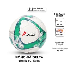Thumbnail Bóng Đá DELTA CAMPO 5D Size 5 Dán Ép Nhiệt Da PU Chơi Sân 7, 11 Cỏ Nhân Tạo Cho Bé Từ 12 Tuổi DELTACA02 1