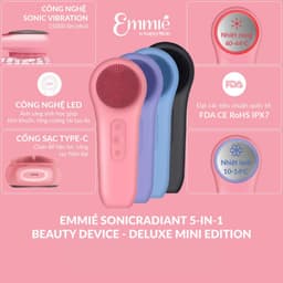 Thumbnail PHIÊN BẢN NÂNG CẤP Máy Làm Đẹp Da Đa Năng SonicRadiant 5-in-1 Beauty Device - Deluxe Mini Edition 2