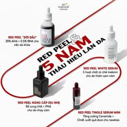 Thumbnail Serum tái tạo phục hồi da Red Peel Tingle 20/35ml tẩy tế bào chết hóa học, đẩy mạnh quá trình hồi phục da sau mụn 3