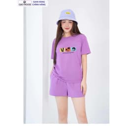 Thumbnail Áo thun Unisex Gạo House chất cotton cao cấp, Áo phông biểm VACATION mix đi biển, mặc hàng ngày MAT23 2