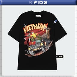Thumbnail Áo thun FIDE Việt Nam phông unisex form rộng local brand nam nữ cổ tròn oversize - AT167 4