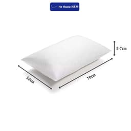 Thumbnail Ruột Gối Hơi Cao Cấp He thong NEM 50x70 Lõi Gối Đầu Bông Gòn Người Lớn Nằm Ngủ Chuẩn Khách Sạn 5 Sao Cao Cấp 3