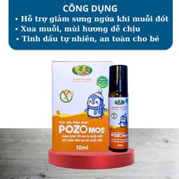Thumbnail Thanh Chấm Vết Muỗi Đốt Pozomos - Giảm Sưng Ngứa Do Muỗi, Côn Trùng Đốt - Không Cồn, Không DEET HÀNG CHUẨN 1