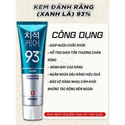 Thumbnail Kem Đánh Răng Median Dental IQ 93% Hàn Quốc 120g, Giúp Trắng Răng, Giảm Ố, Loại Bỏ Mùi Hôi. 2