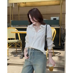 Thumbnail TUBYCATU | Lani White Shirt 4