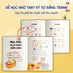 Thumbnail Sách phát triển tư duy - Đọc tranh nhớ chữ - sách thơ cho bé tập đọc Crabit Kidbooks 3