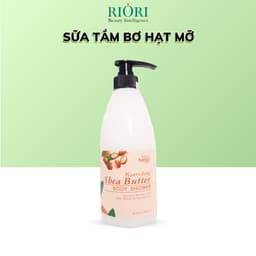 Thumbnail Sữa Tắm Bơ Hạt Mỡ Dưỡng Ẩm Mịn Da RIORI HANA Nourishing Shea Butter Body Shower 750g 1