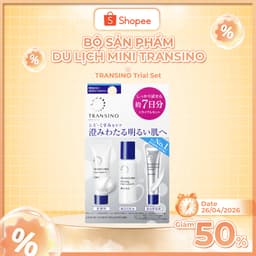 Thumbnail Bộ Sản Phẩm Du Lịch TRANSINO - TRANSINO trial wash EX 1