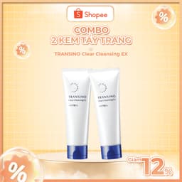 Thumbnail Combo 2 Kem Tẩy Trang TRANSINO Clear Cleansing 110g 2