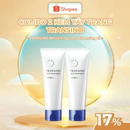 Thumbnail Combo 2 Kem Tẩy Trang TRANSINO Clear Cleansing 110g 1