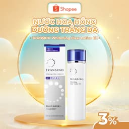 Thumbnail Nước Hoa Hồng Dưỡng Trắng Da TRANSINO - Whitening Clear Lotion EX Thẩm Thấu Sâu Vào Da 150ml 1