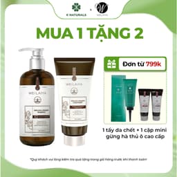 Thumbnail Bộ gội xả tinh chất gừng hà thủ ô cao cấp Weilaiya Luxury giúp mọc tóc và phục hồi tóc hư tổn 1